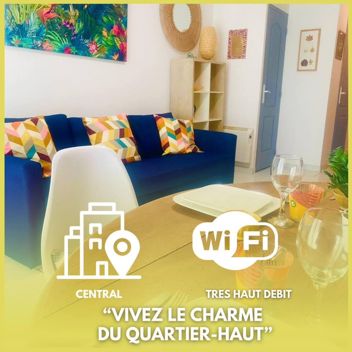 Appartement Neuf Cosy Centre Ville Quartier Haut Sète Eksteriør billede